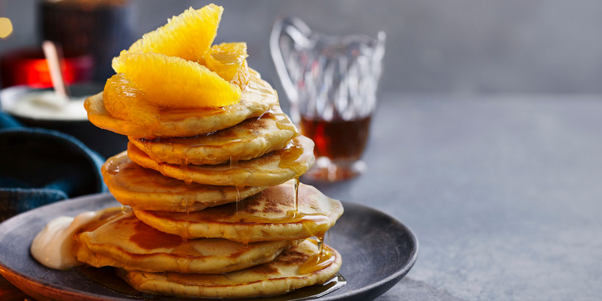 Panettone pancakes Panettone pancakes