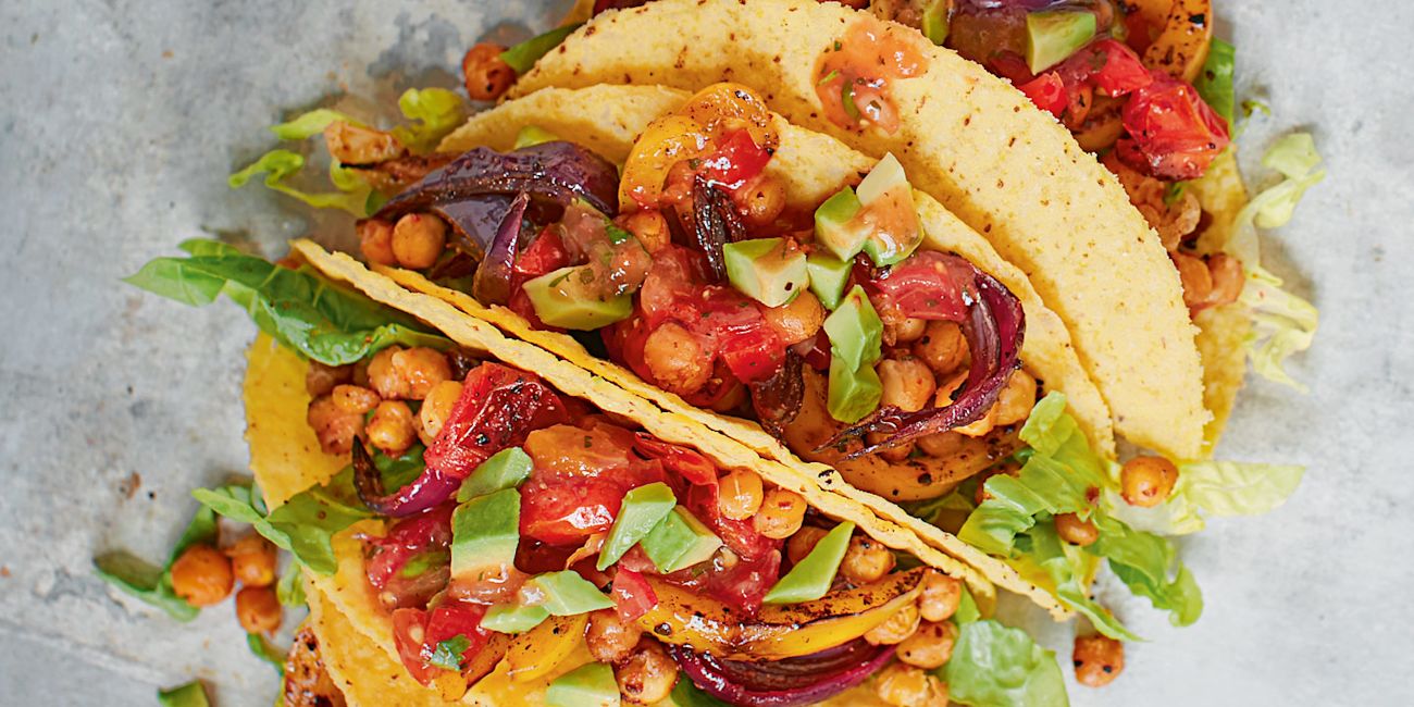 Spicy chickpea tacos Spicy chickpea tacos