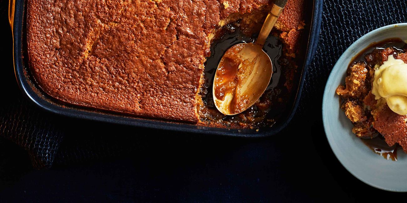 Self-saucing whisky pudding Self-saucing whisky pudding