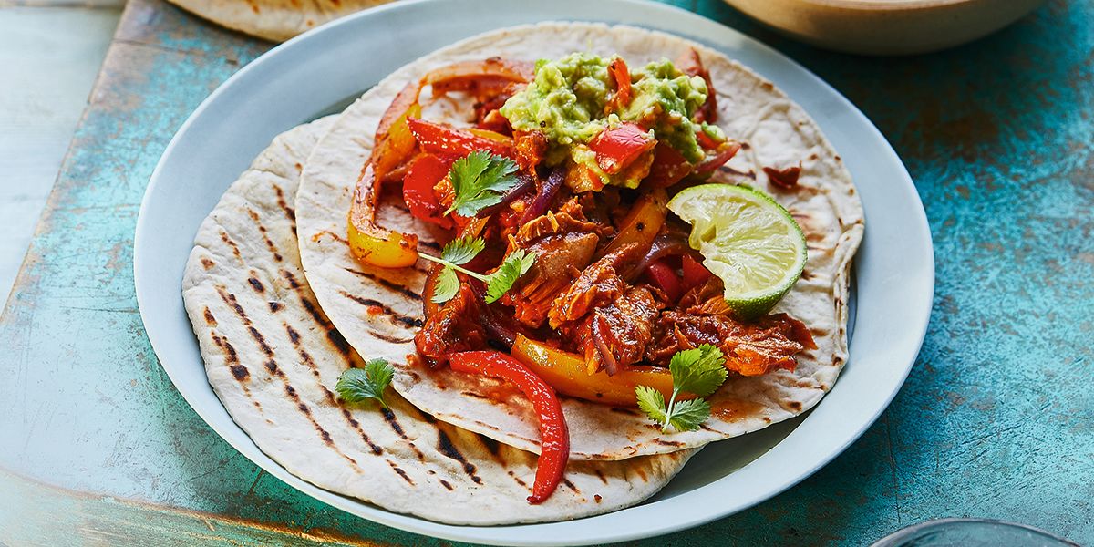 Smoky mackerel fajitas Smoky mackerel fajitas