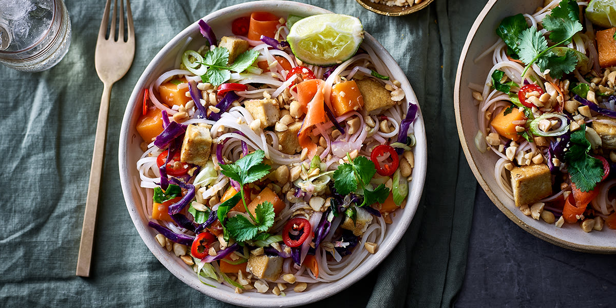 Vegan pad Thai Vegan pad Thai