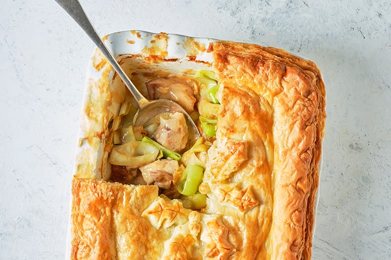 Chicken & Leek Pot Pie Chicken & Leek Pot Pie