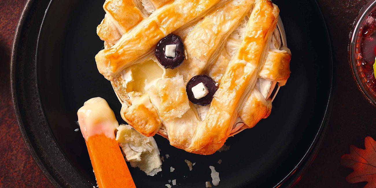 Mummified baked camembert Mummified baked camembert