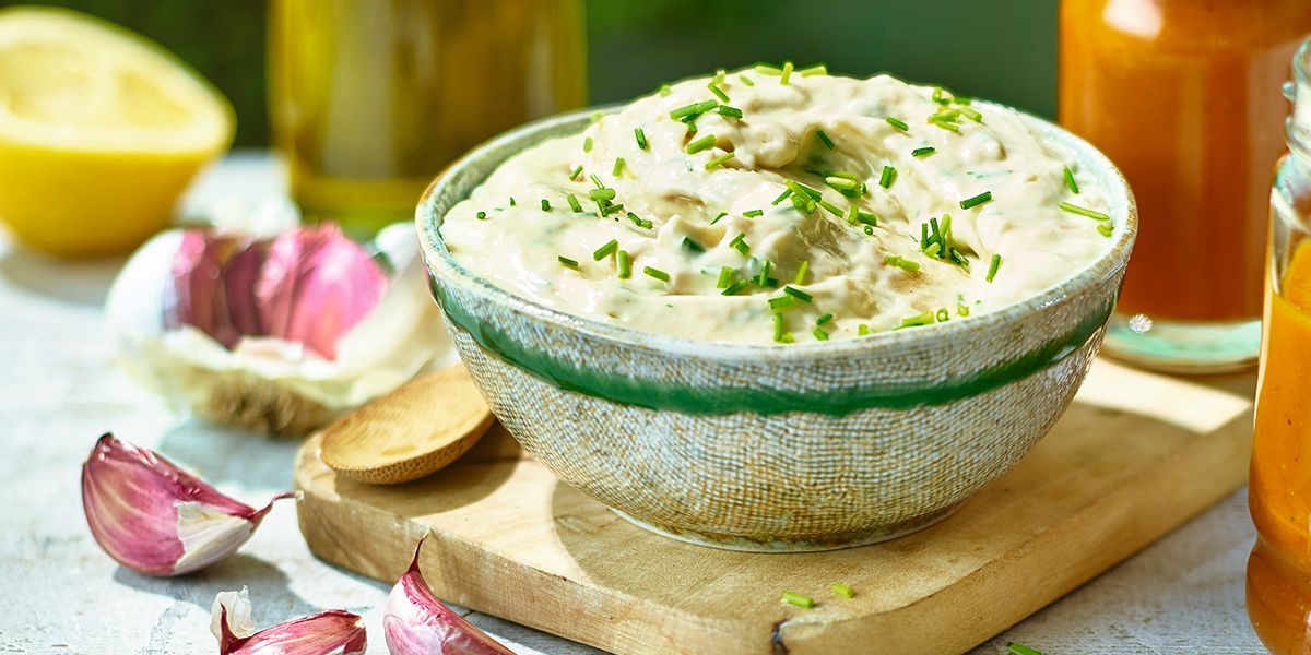 Roasted garlic mayonnaise Roasted garlic mayonnaise