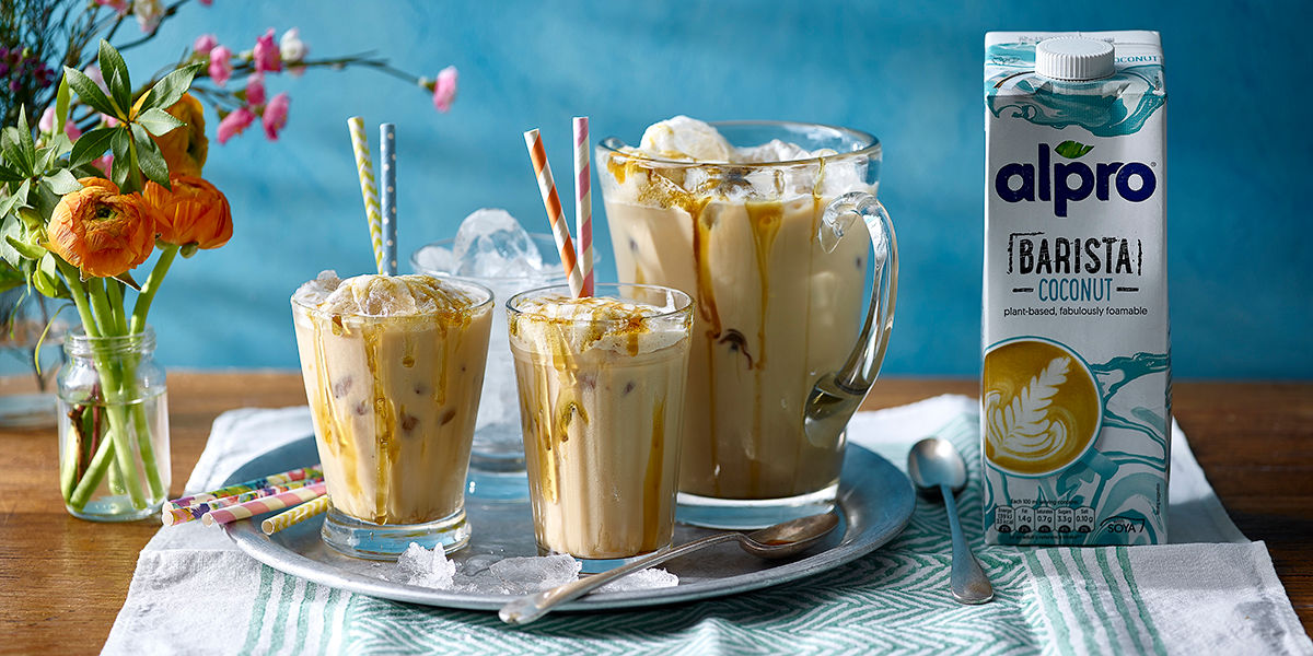 Coconut caramel iced coffee Coconut caramel iced coffee