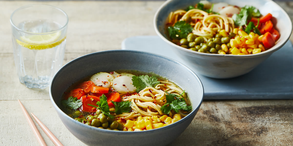 Mixed tinned veg noodle pots Mixed tinned veg noodle pots