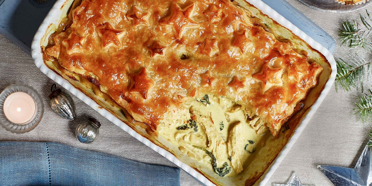 Turkey curry pie Turkey curry pie
