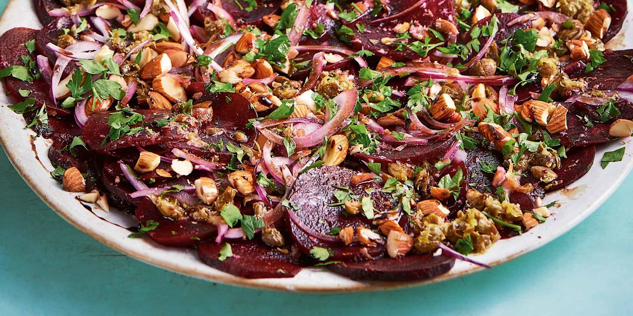 Beetroot carpaccio salad Beetroot carpaccio salad