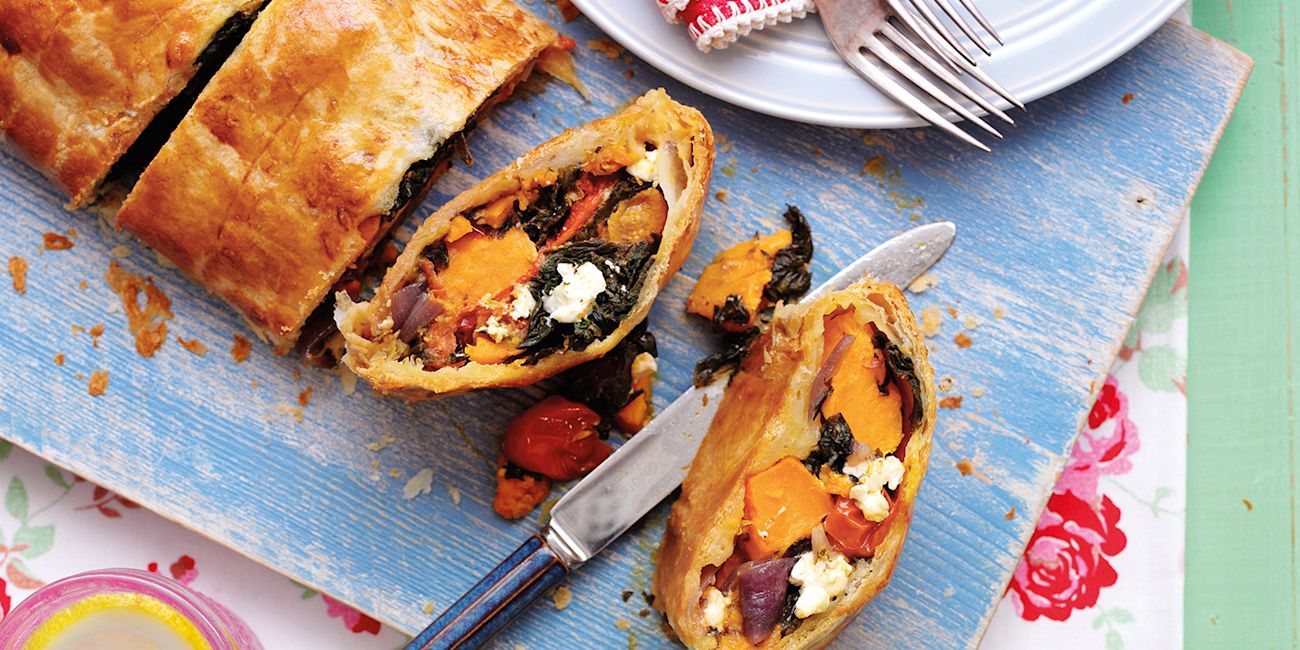 Roasted vegetables en croute Roasted vegetables en croute