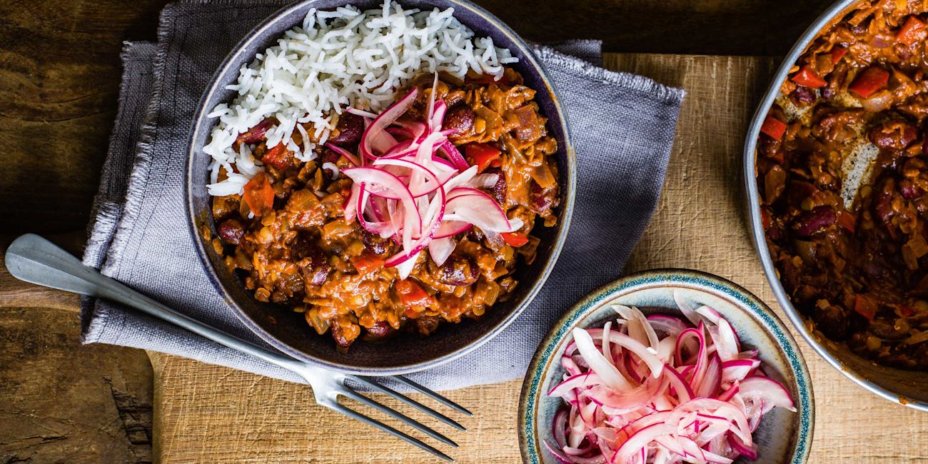Vegan lentil chilli Vegan lentil chilli