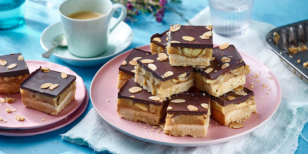 Banoffee millionaire’s shortbread Banoffee millionaire’s shortbread