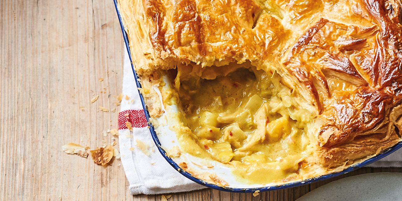 Coronation chicken pie Coronation chicken pie