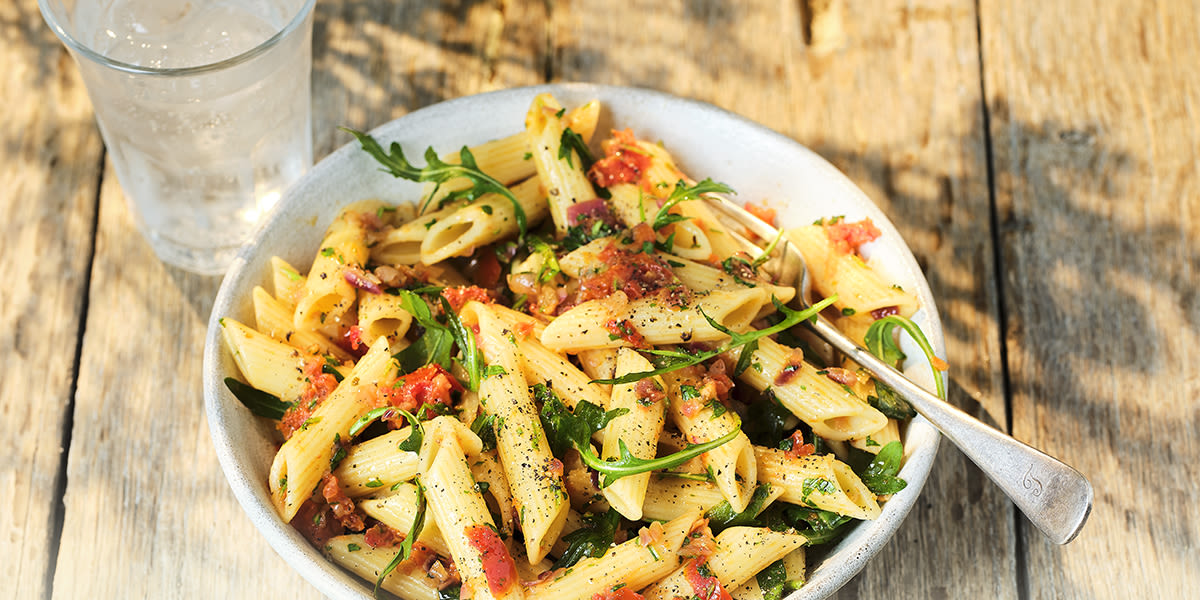 Sundried tomato & rocket pasta Sundried tomato & rocket pasta