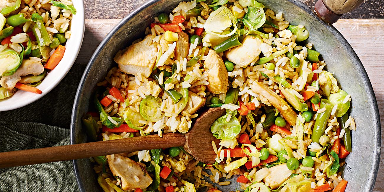 Chicken fried rice Chicken fried rice