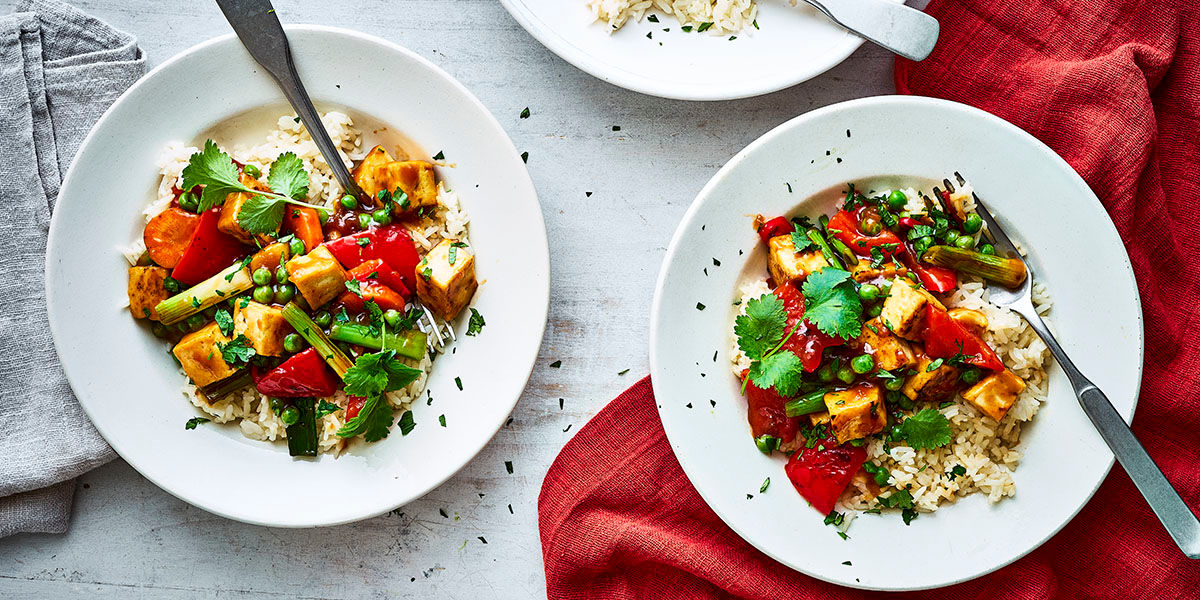 Spicy orangeade tofu stir fry Spicy orangeade tofu stir fry