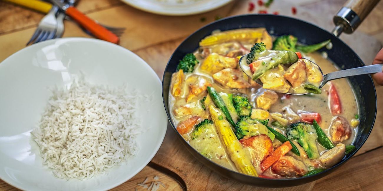 Thai green chicken curry Thai green chicken curry