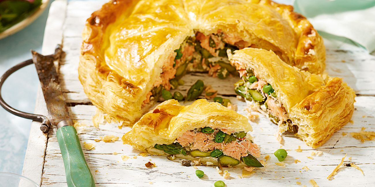 Scottish salmon pithivier Scottish salmon pithivier