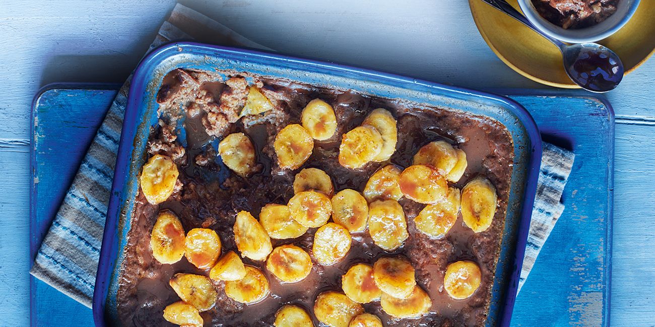 Chocolate and banana rice pudding Chocolate and banana rice pudding