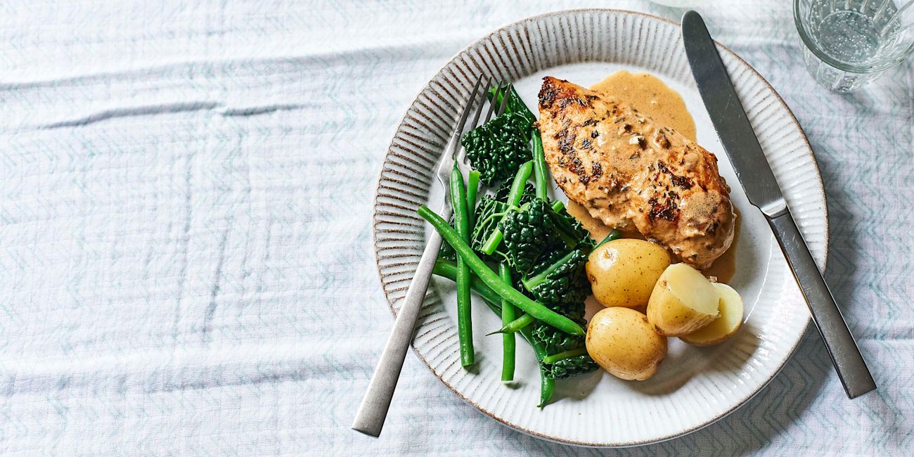 Mustard and lemon chicken Mustard and lemon chicken