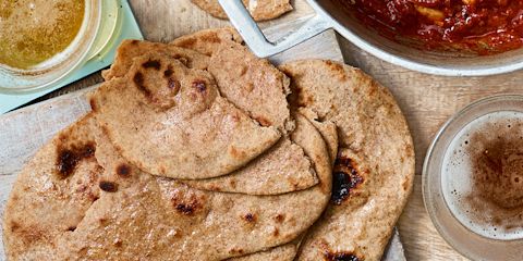 Frying pan naan breads