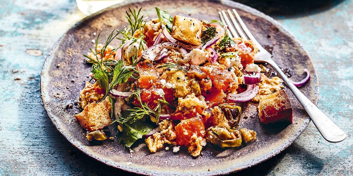 Strapatsada (Greek tomato scrambled eggs) Strapatsada (Greek tomato scrambled eggs)