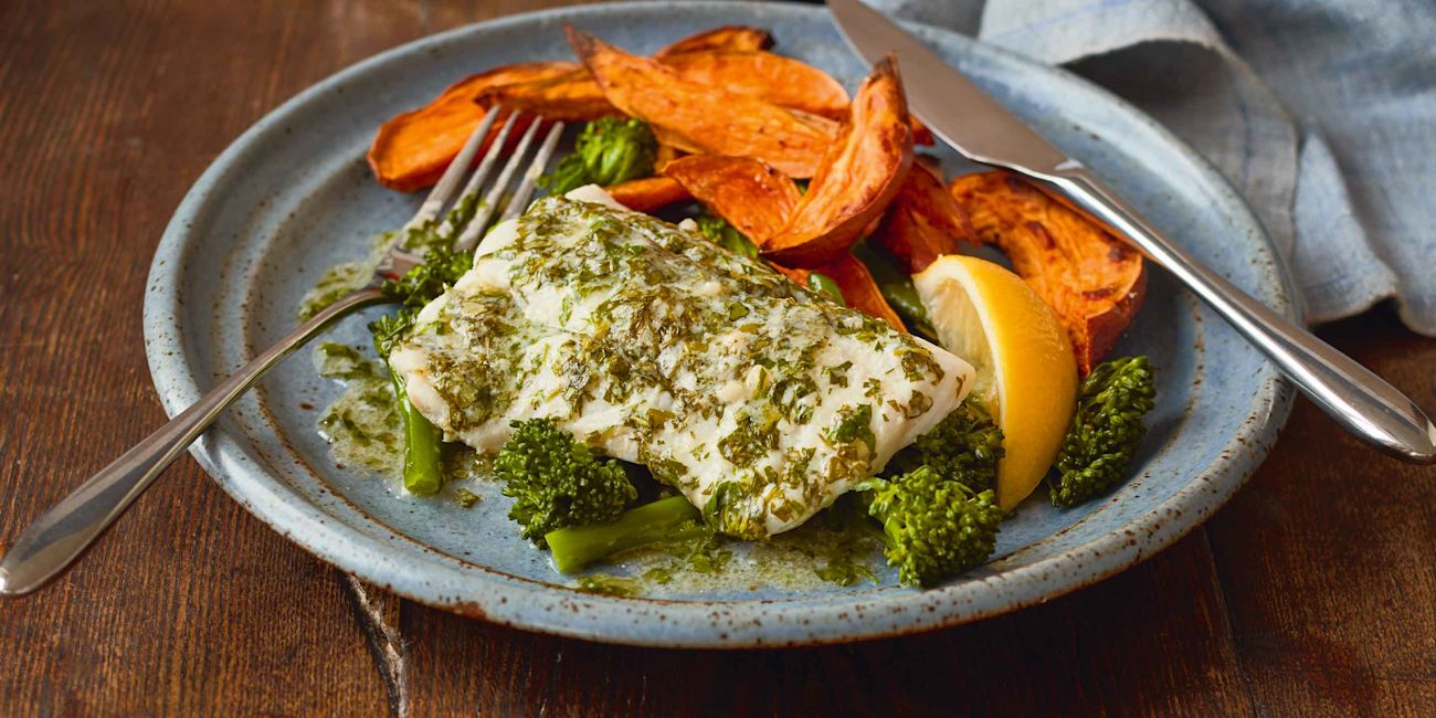 Horseradish-butter fish parcels Horseradish-butter fish parcels