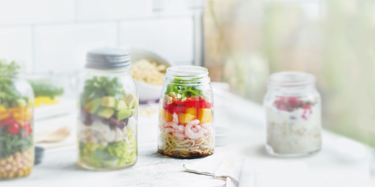 Prawn noodle salad Prawn noodle salad