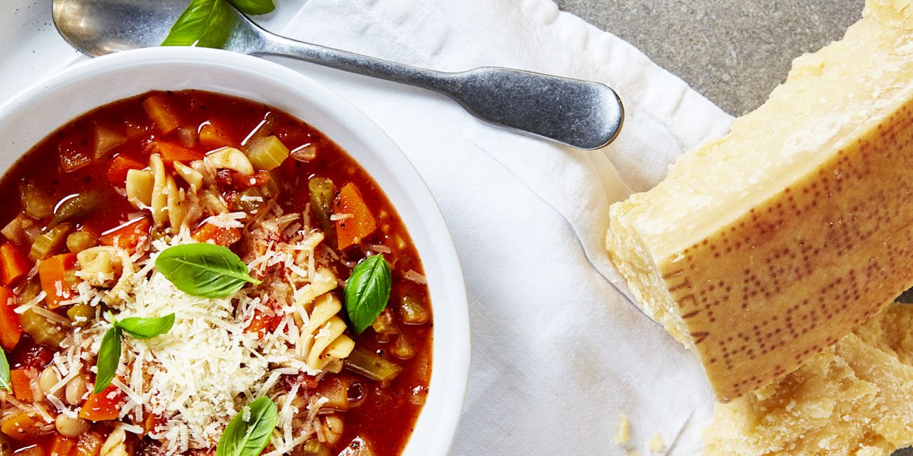 Minestrone with Parmigiano Reggiano Minestrone with Parmigiano Reggiano