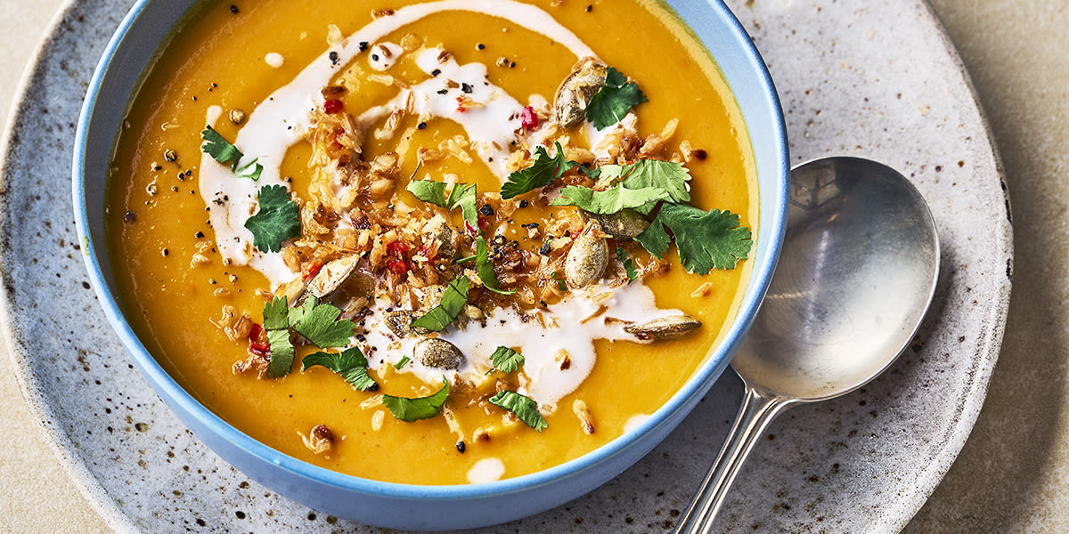 Squash, chilli & coconut soup Squash, chilli & coconut soup