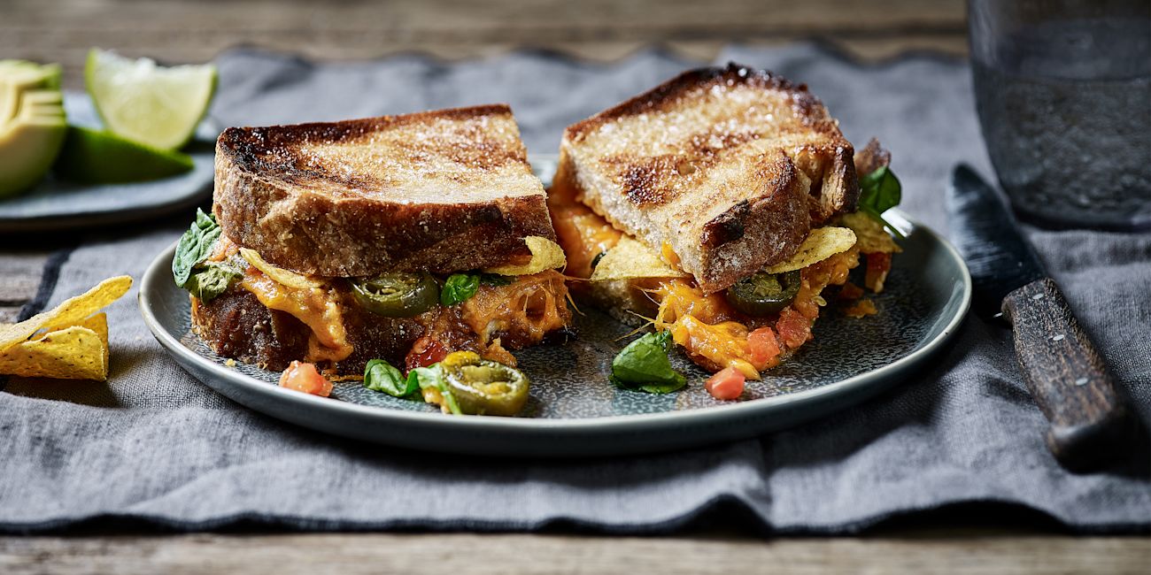 Loaded nacho sandwich Loaded nacho sandwich
