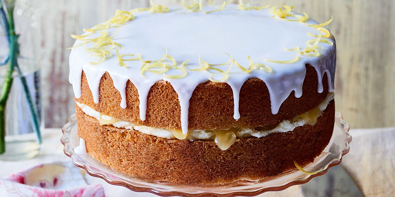 Zesty lemon cake Zesty lemon cake