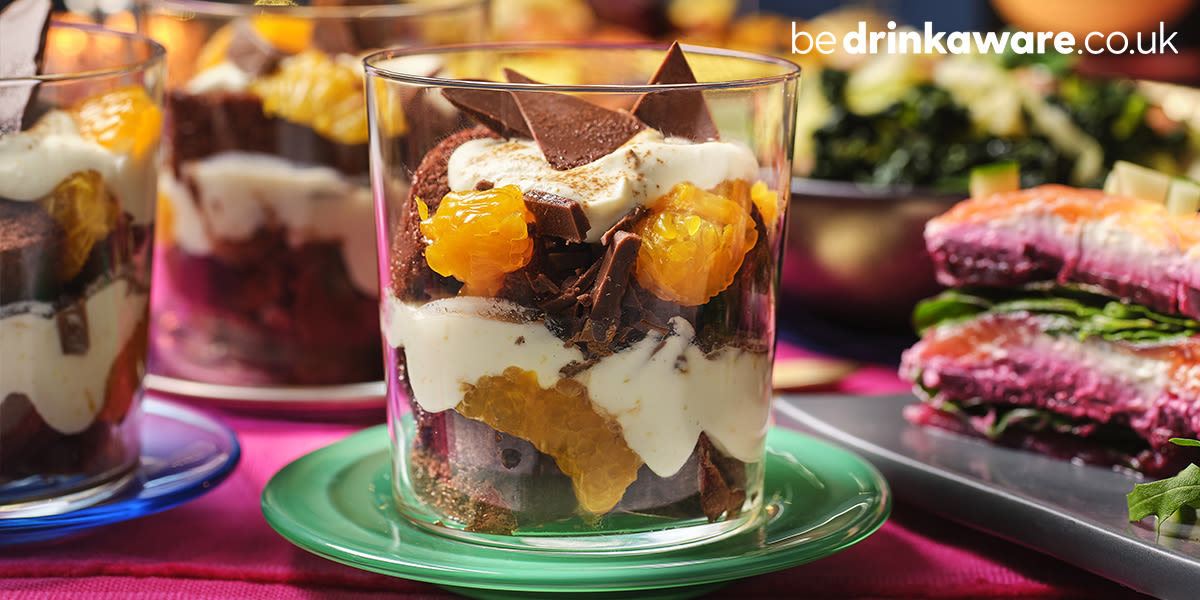 Chocolate & orange tiramisu trifle Chocolate & orange tiramisu trifle
