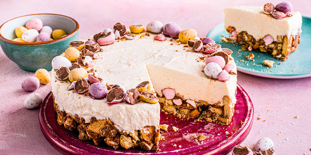 Rocky road no-bake cheesecake Rocky road no-bake cheesecake