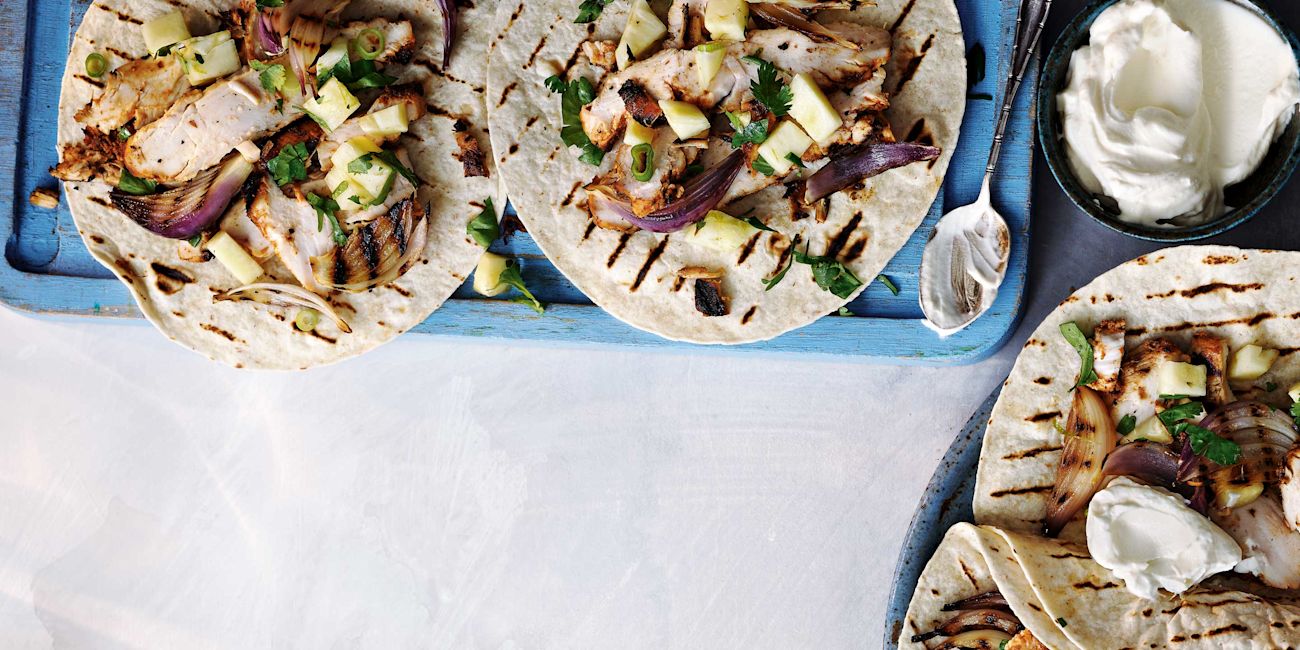 Chicken pineapple tacos Chicken pineapple tacos