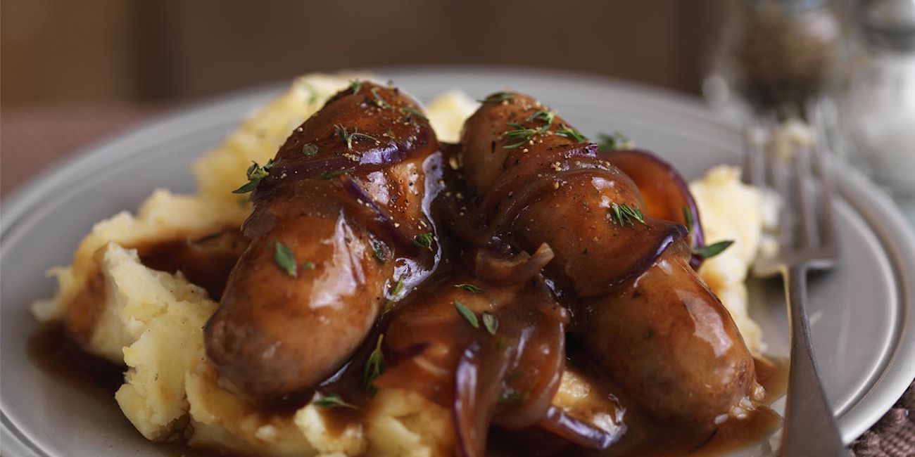 Sausage and mash Sausage and mash