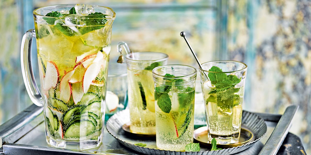 Green tea and elderflower punch Green tea and elderflower punch