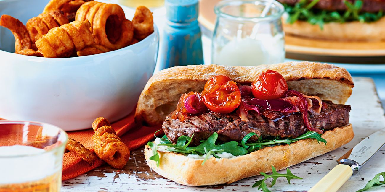 Spicy steak sandwich Spicy steak sandwich