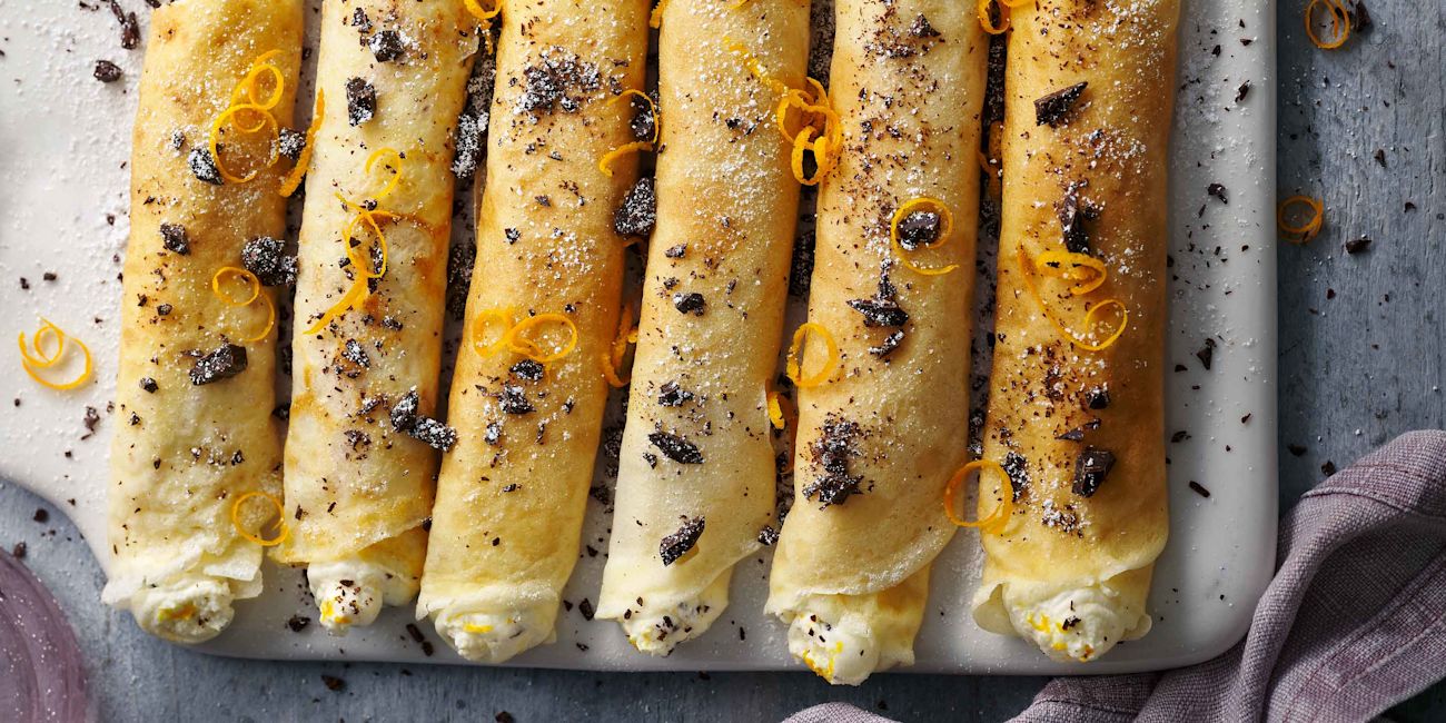Cannoli pancakes Cannoli pancakes