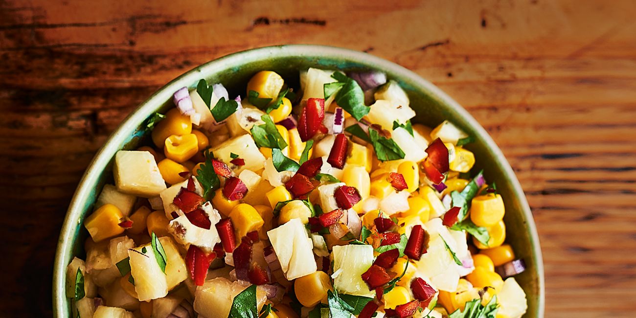 Pineapple and sweetcorn salsa Pineapple and sweetcorn salsa