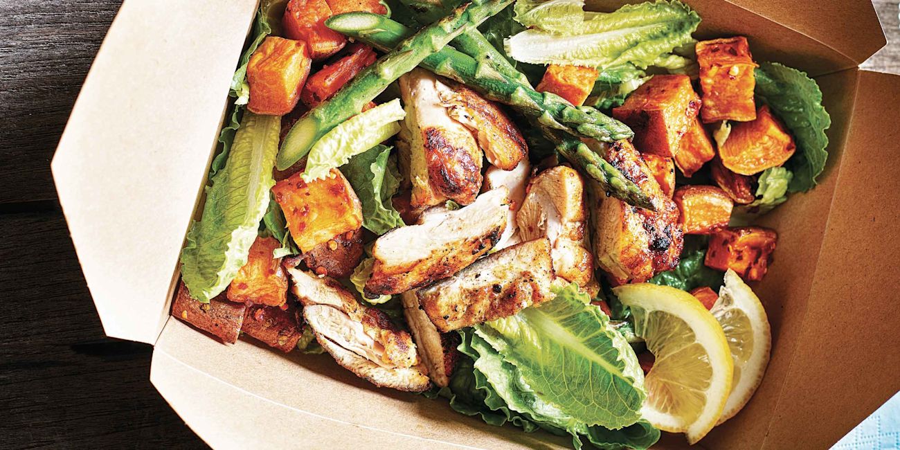 Chicken shawarma salad box Chicken shawarma salad box
