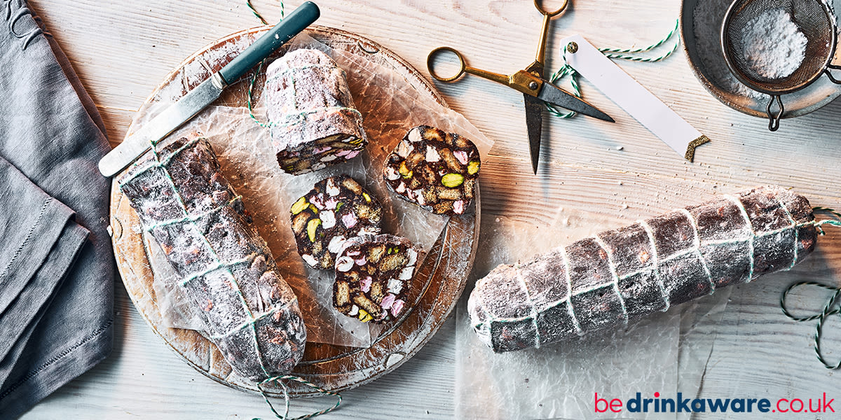 Rocky road salami Rocky road salami