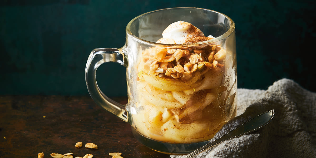 Ginger & apple crisp Ginger & apple crisp