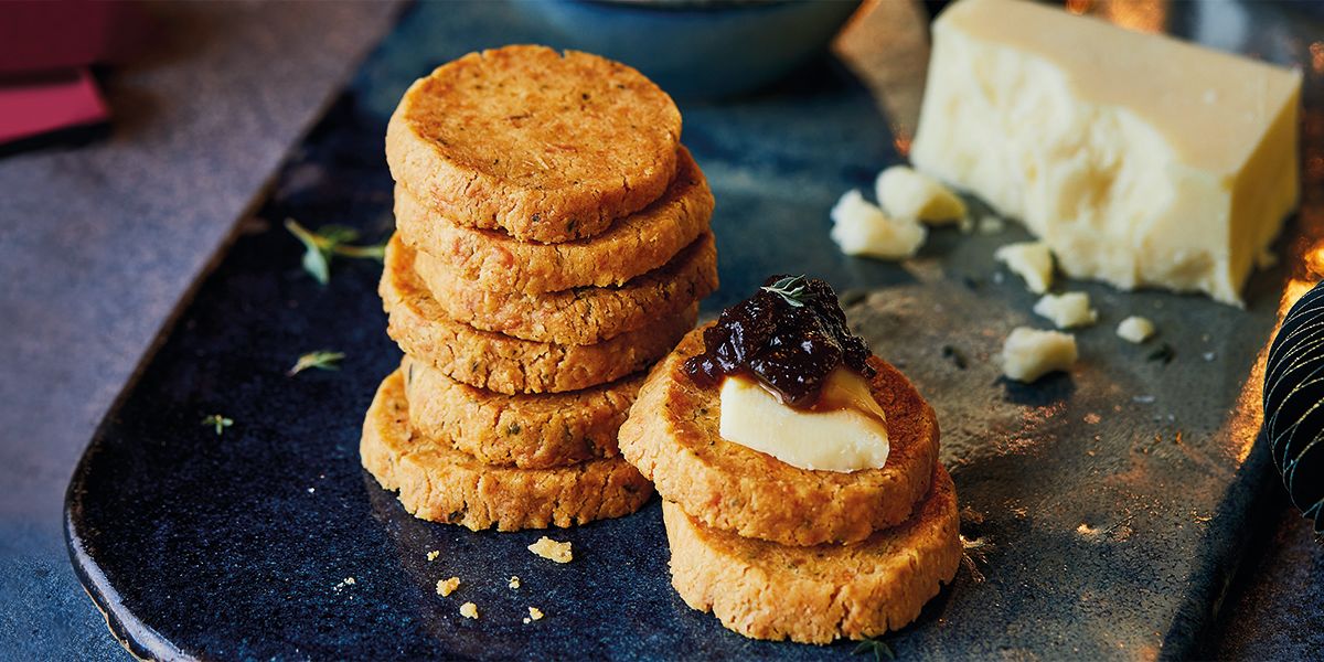 Cheese and thyme biscuits Cheese and thyme biscuits