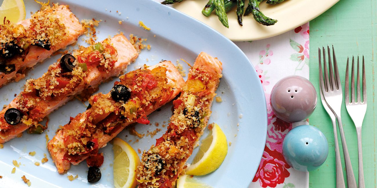 Mediterranean salmon fillets Mediterranean salmon fillets