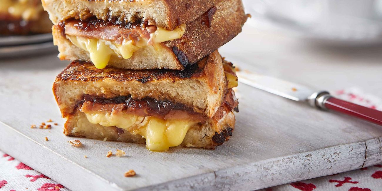 Toasted sandwich with bells on Toasted sandwich with bells on