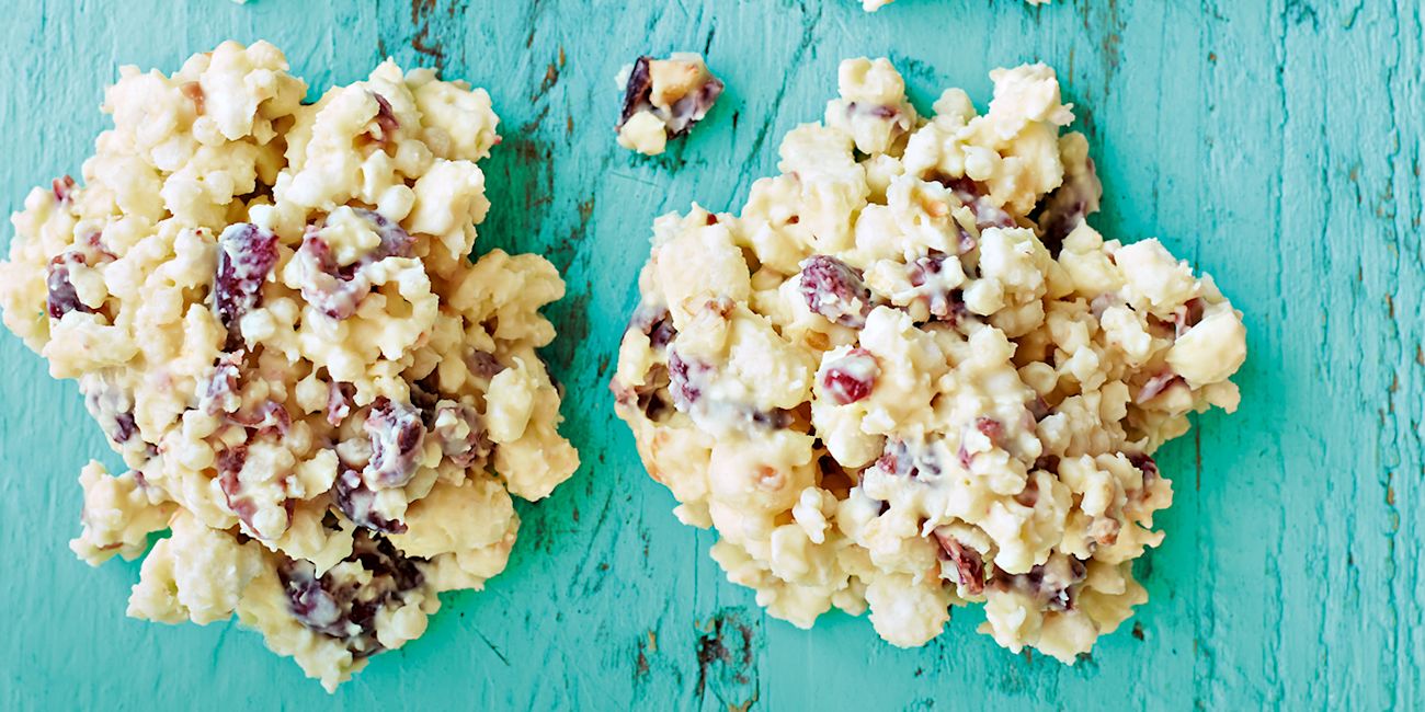 White chocolate clusters White chocolate clusters