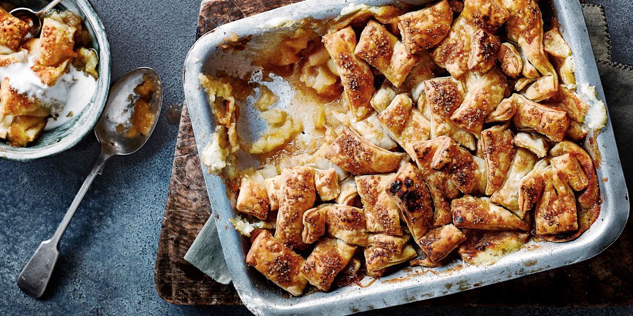 Spiced apple pandowdy Spiced apple pandowdy