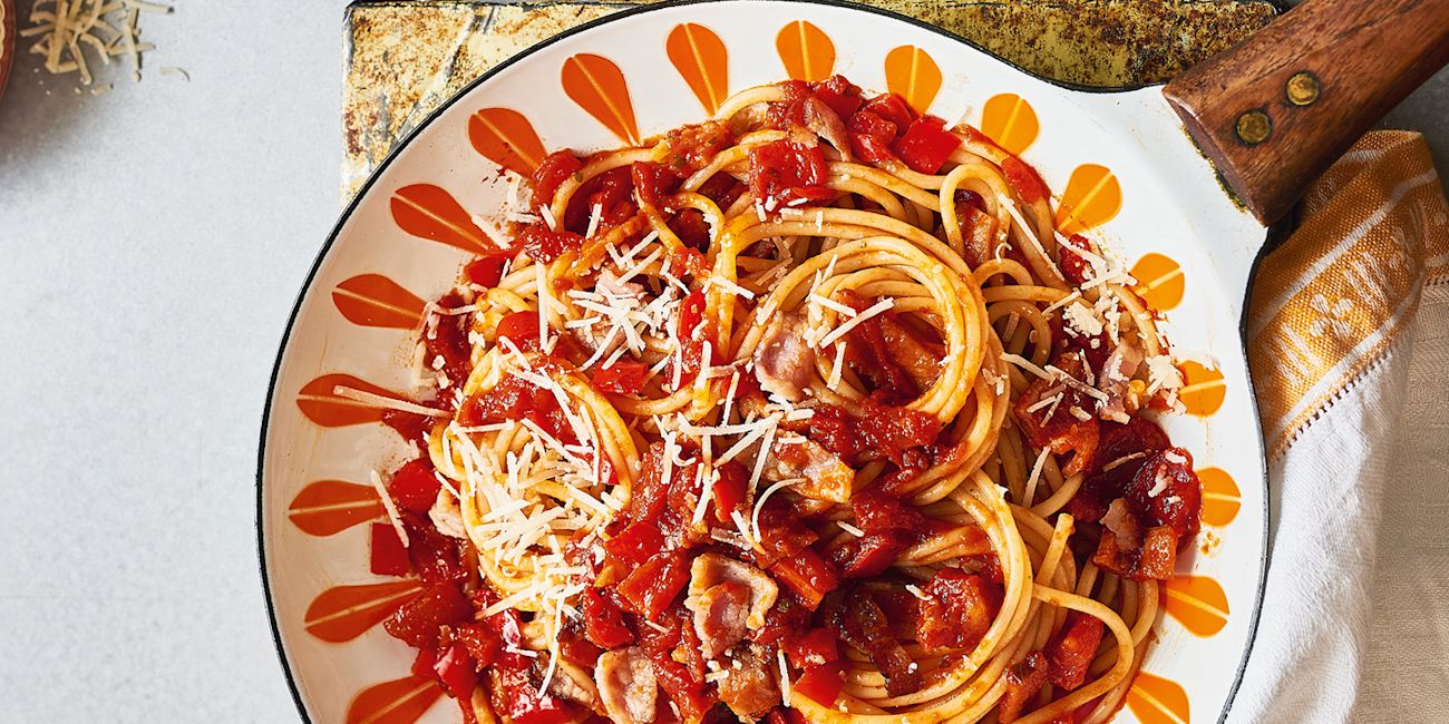Pasta amatriciana Pasta amatriciana