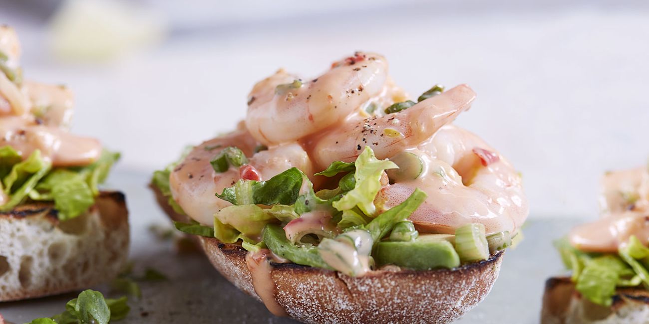 Prawn cocktail ciabatta Prawn cocktail ciabatta