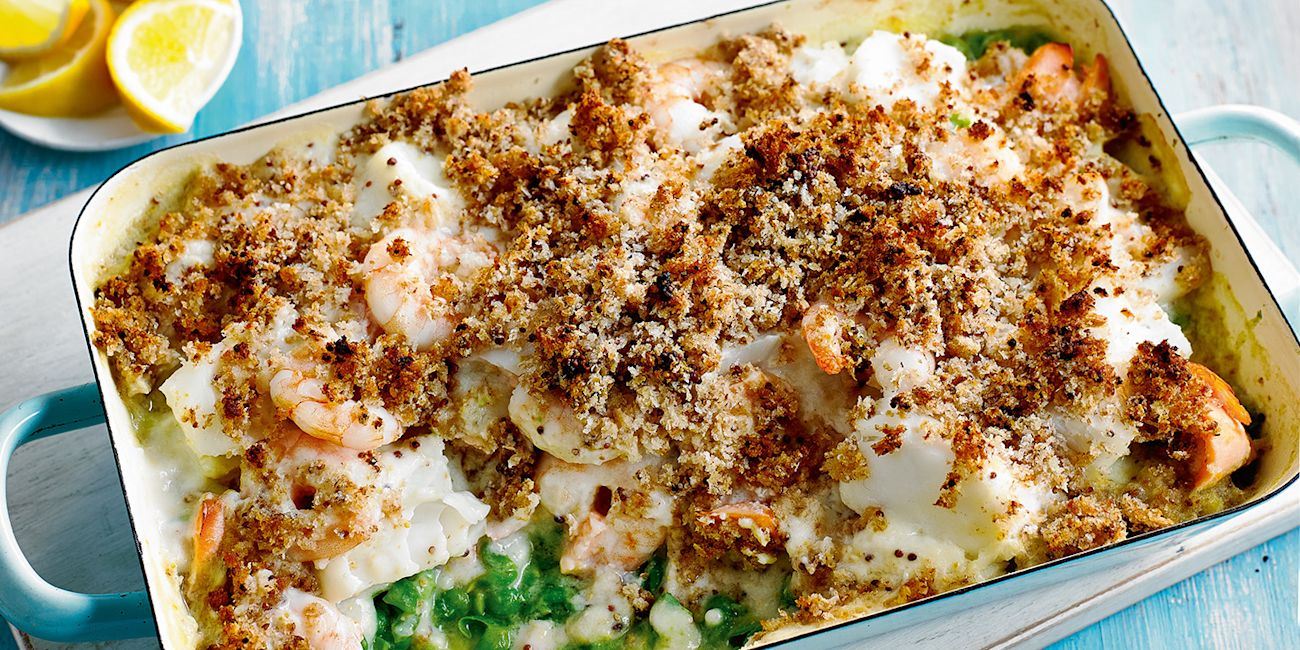 Crusted fish pie Crusted fish pie